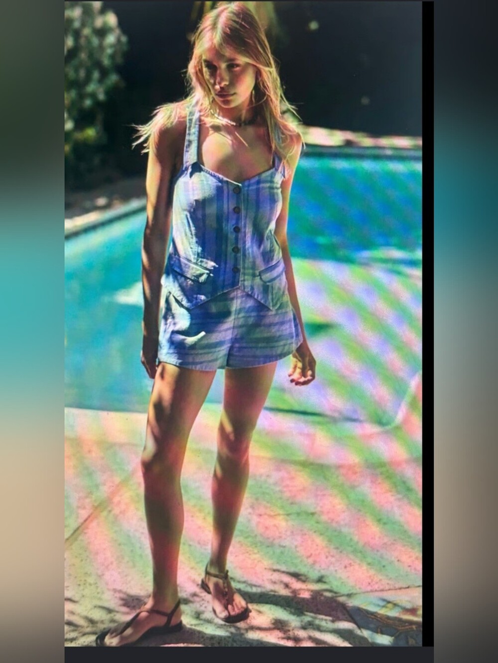 NWT FREE PEOPLE CARA Short SET SIZE LARGE